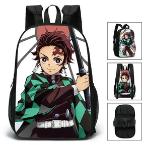 Mochila 3D Pilares da Respiração, Demon Slayer
