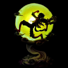 Luminária Luffy Gear 5: Moonlight Nika, Edição Colecionador