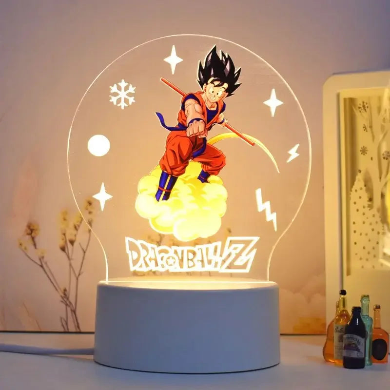 Luminária Dragon Ball 3D Stars