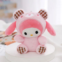 Chaveiro Pelúcia Fofinha Hello Kitty e Amigos