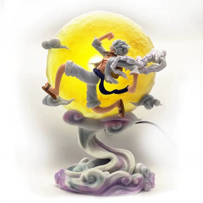 Luminária Luffy Gear 5: Moonlight Nika, Edição Colecionador