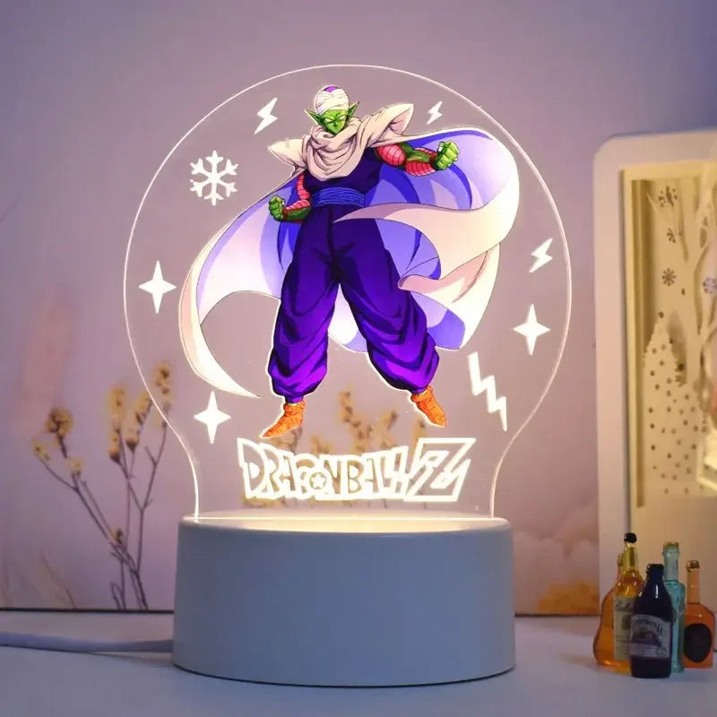 Luminária Dragon Ball 3D Stars