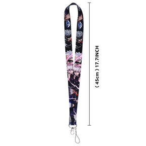 Chaveiro Cordões de Pescoço Gojo Satoru, Com Card