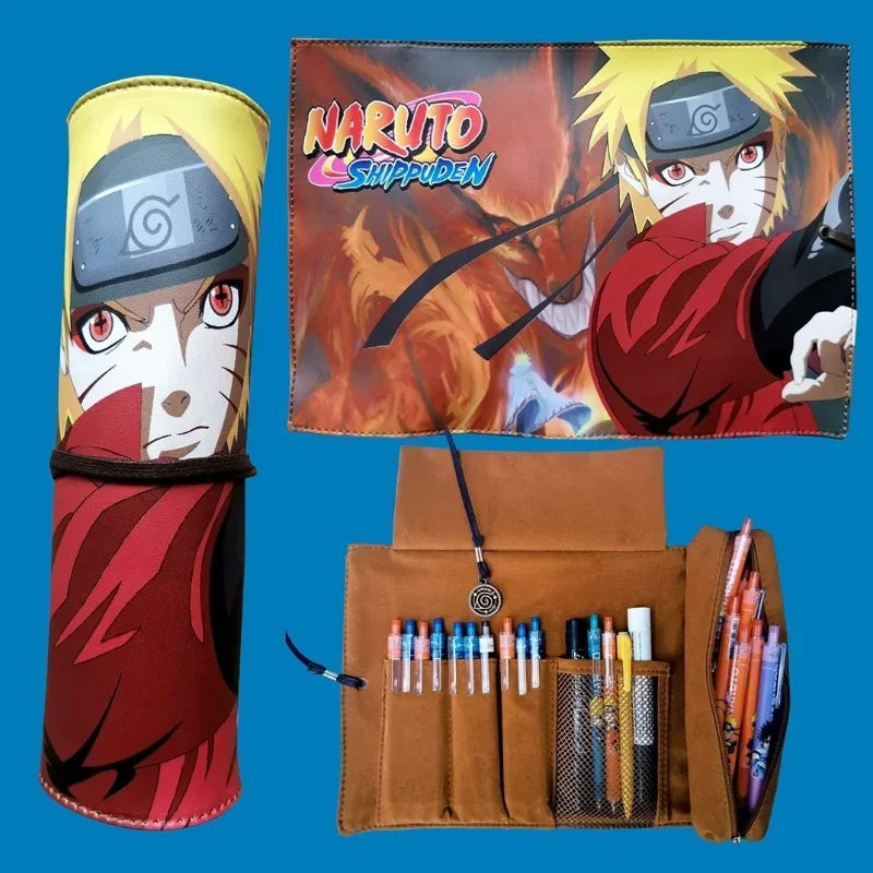 ESTOJO DE CANETAS - NARUTO SHIPPUDEN