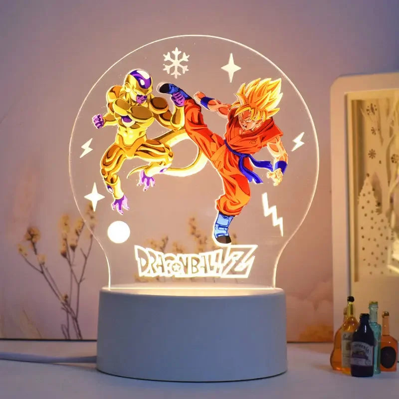 Luminária Dragon Ball 3D Stars