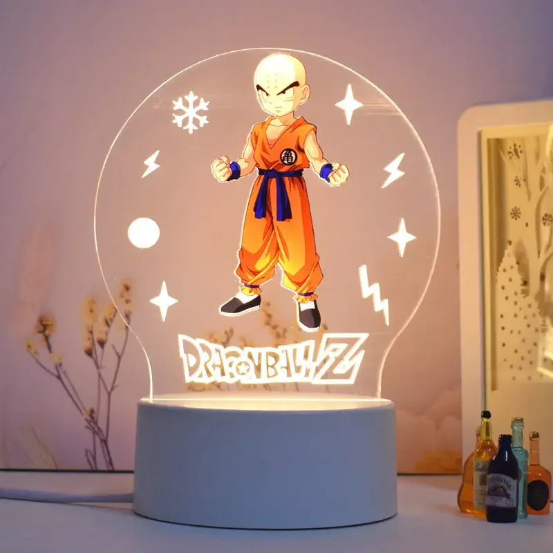 Luminária Dragon Ball 3D Stars