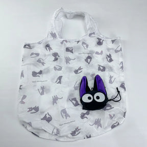 Ecobag Ghibli com Chaveiro – Totoro, Jiji, Catbus e Mais
