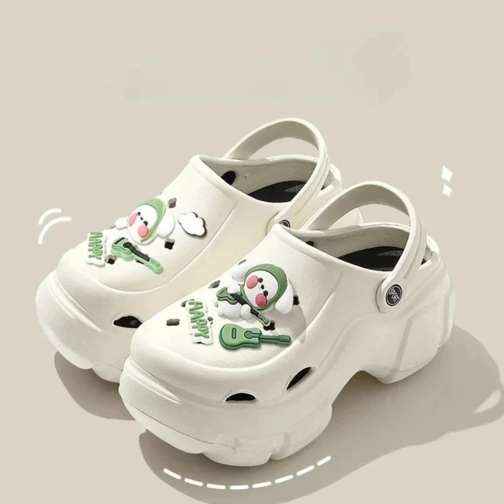 CROCS TAMANQUINHO FLUFFY HAPPY