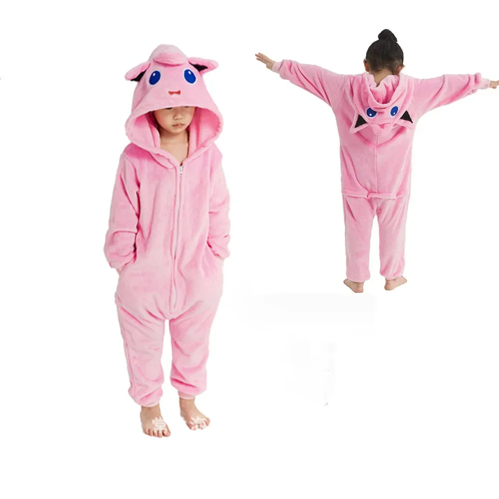 Pijama Cosplay Infantil Pokemón Kigurumi, Fofura Lendária