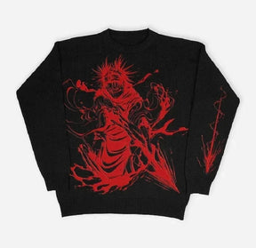 Suéter Oversized Mangá Harajuku Streetwear