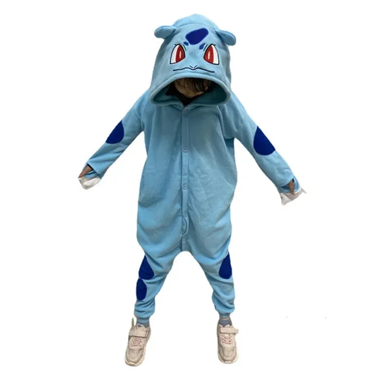 Pijama Cosplay Infantil Pokemón Kigurumi, Fofura Lendária