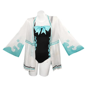 Traje de Banho Biquíni Cosplay Demon Slayer