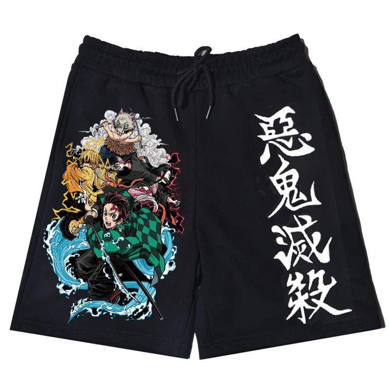 Shorts Haori Tanjiro, Kimetsu No Yaiba