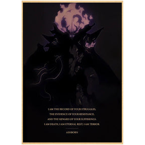 Quadro Retrato da Caçada: Solo Leveling