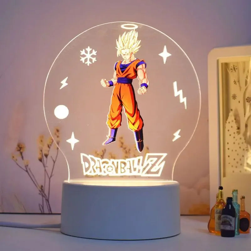 Luminária Dragon Ball 3D Stars