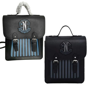 Mochila Wednesday Addams, Academia Nunca - Wandinha