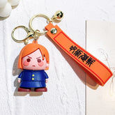 Chaveiro JJK Chibi, Kit com Personagens + Pingente Temático