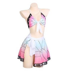 Biquíni Efeito Shinobu: Elegância Borboleta