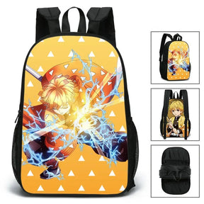 Mochila 3D Pilares da Respiração, Demon Slayer