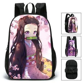 Mochila 3D Pilares da Respiração, Demon Slayer
