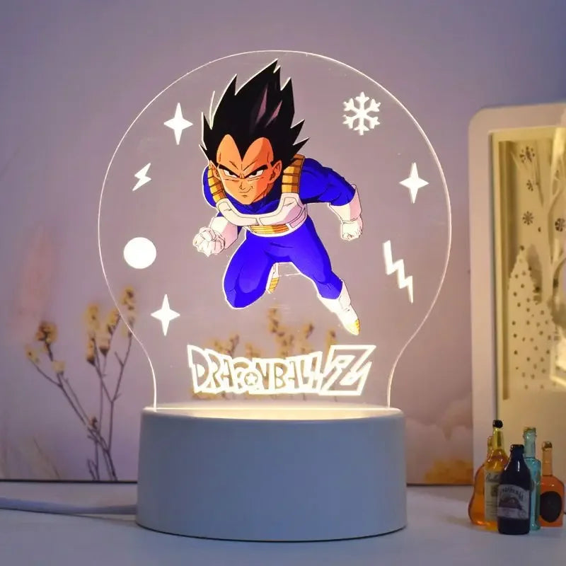 Luminária Dragon Ball 3D Stars
