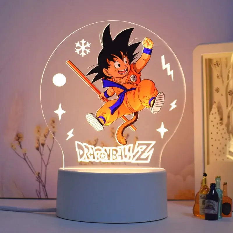 Luminária Dragon Ball 3D Stars