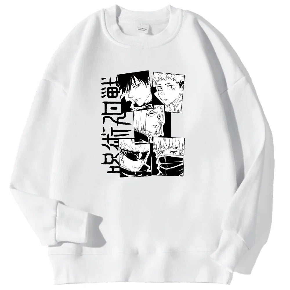 Moletom Faces do Clã Jujutsu Kaisen