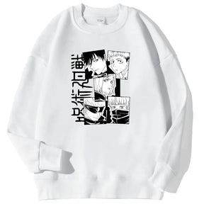 Moletom Faces do Clã Jujutsu Kaisen