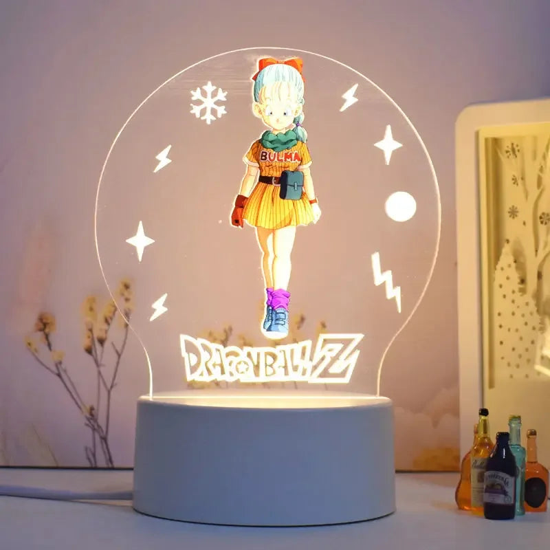 Luminária Dragon Ball 3D Stars