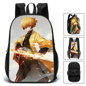 Mochila 3D Pilares da Respiração, Demon Slayer
