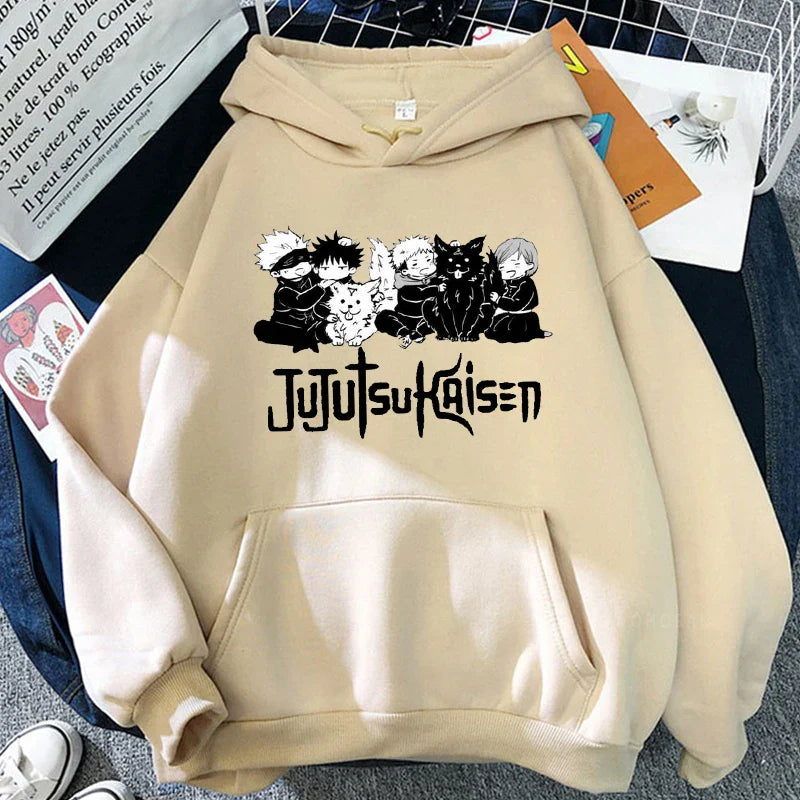 Moletom Jujutsu Kaisen Chibi Squad – Edição Fofura Total