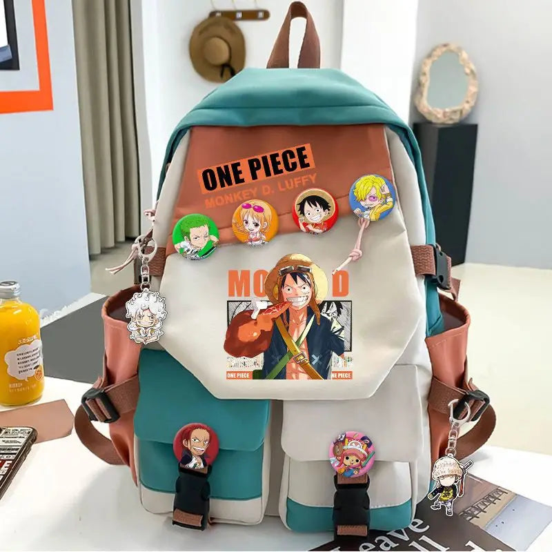 MOCHILA ONE PIECE KAWAII