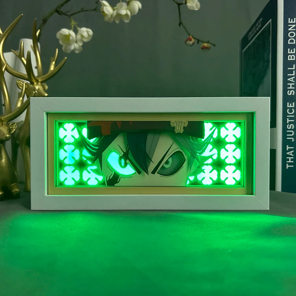 QUADRO LUMINOSO ASTA, BLACK CLOVER