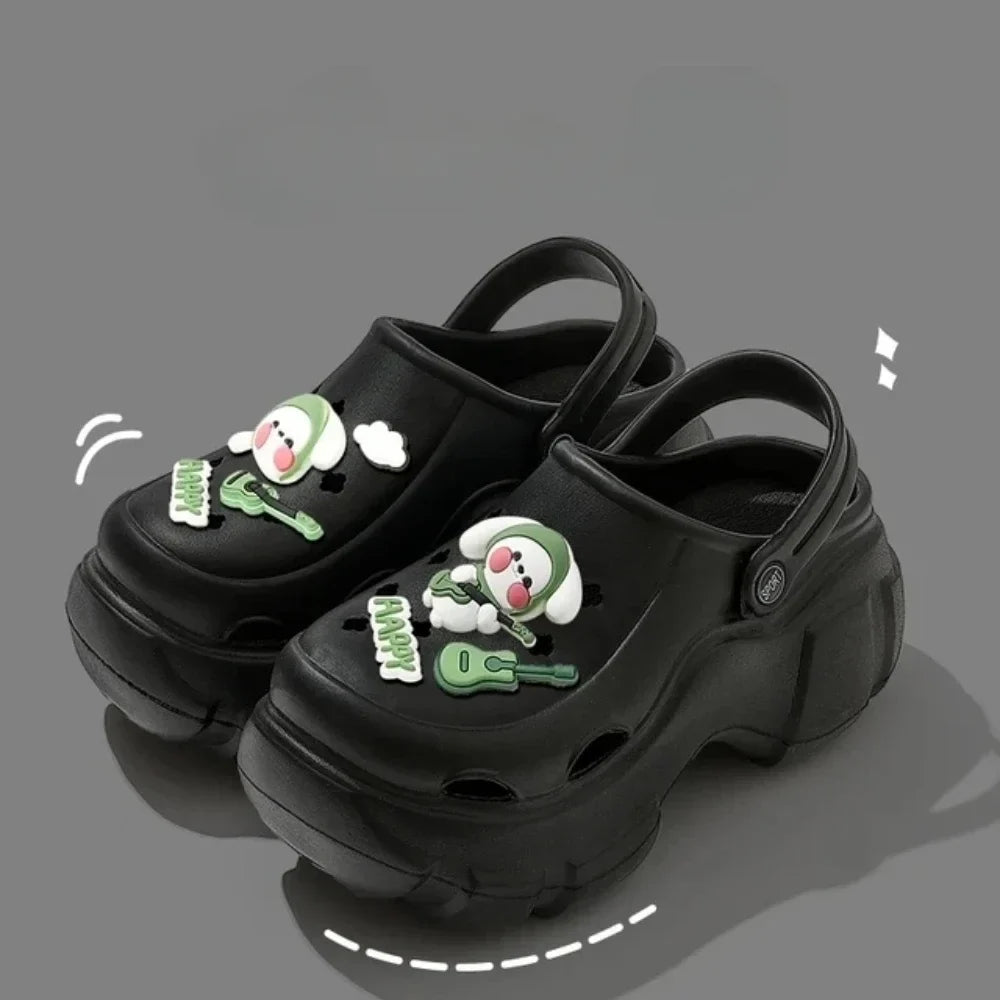 CROCS TAMANQUINHO FLUFFY HAPPY