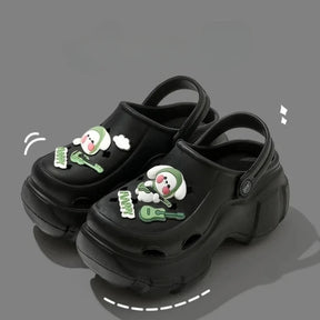 CROCS TAMANQUINHO FLUFFY HAPPY