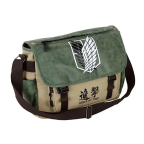Bolsa Carteiro Couro Anime Mix
