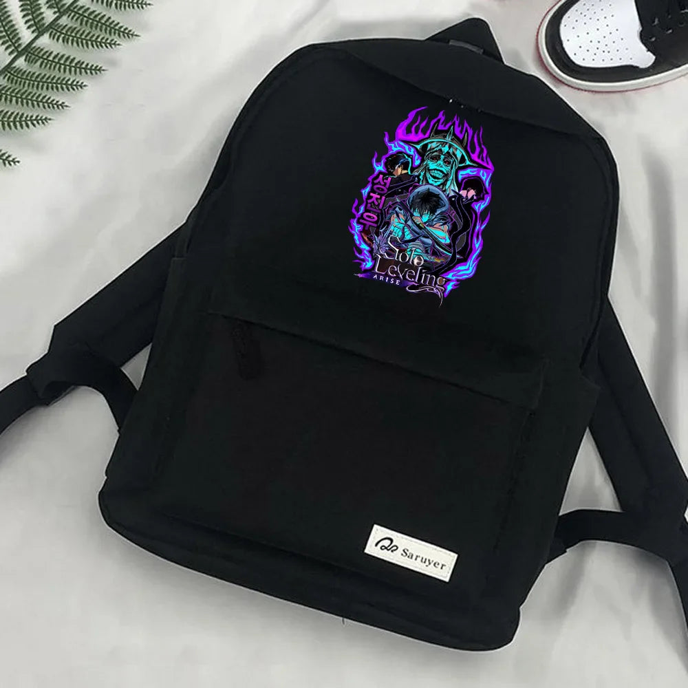 Mochila Solo Leveling Estátua de Deus