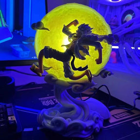 Luminária Luffy Gear 5: Moonlight Nika, Edição Colecionador