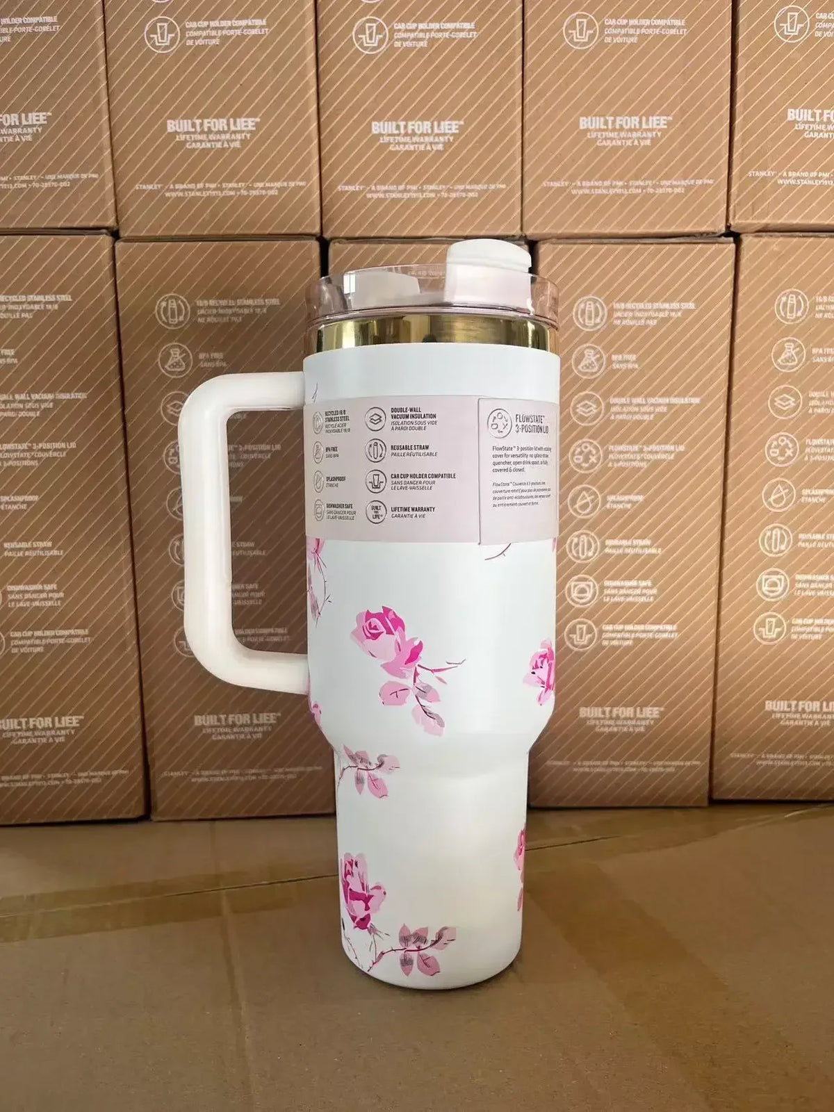 Copo Tumblr Quencher Floral | 1.2L