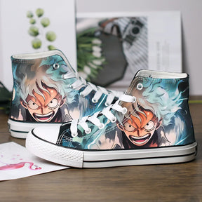 TÊNIS TIPO ALL STAR LUFFY GEAR 5