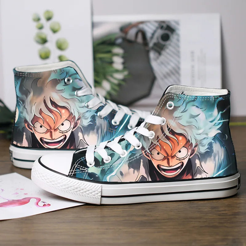 TÊNIS TIPO ALL STAR LUFFY GEAR 5