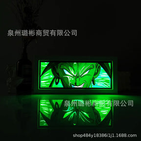 QUADRO LUMINOSO DRAGON BALL SUPER