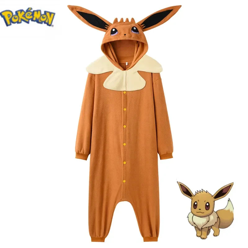Pijama Cosplay Adulto Pokemón Kigurumi, Fofura Lendária