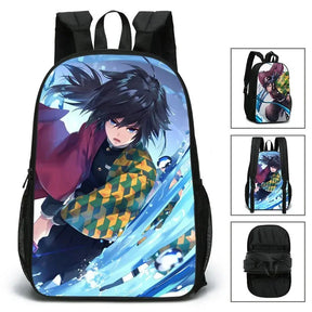 Mochila 3D Pilares da Respiração, Demon Slayer