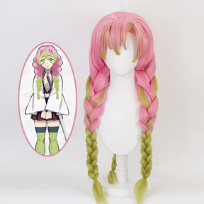 Fantasia Cosplay Adulto e Infantil Mitsuri Kanroji